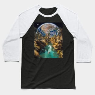 NEW WORLDS. Baseball T-Shirt